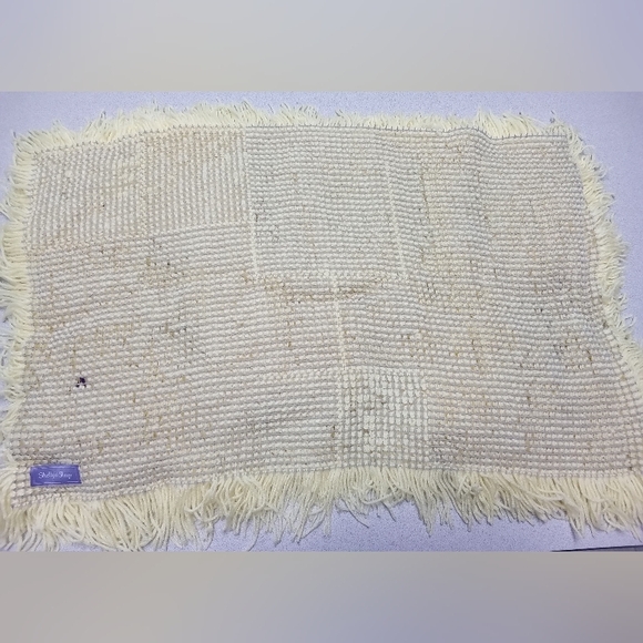 Fluffy Yellow Shag Rug - Picture 2 of 3